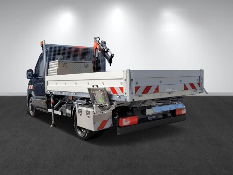 Volkswagen Crafter 50 - Flatbed truck + crane - Camião de caixa aberta/ Plataforma, Camião grua: foto 3 Volkswagen Crafter 50 - Flatbed truck + crane - Camião de caixa aberta/ Plataforma, Camião grua: foto 3