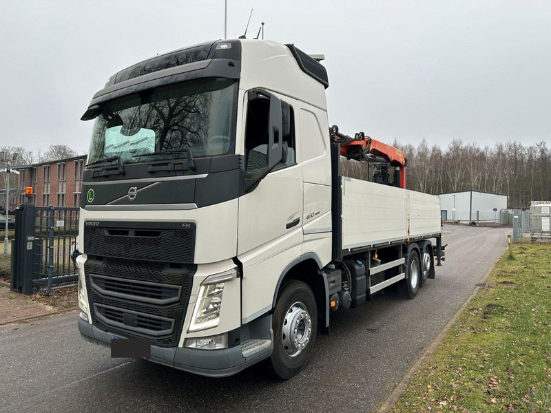 Volvo FH 13 460 + Palfinger PK 18002 - Camião de caixa aberta/ Plataforma, Camião grua: foto 1 Volvo FH 13 460 + Palfinger PK 18002 - Camião de caixa aberta/ Plataforma, Camião grua: foto 1