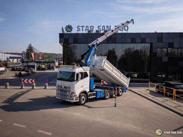 Volvo FH 16.550 8x4 Palfinger PK 34002-SH Crane Kippe - Camião basculante, Camião grua: foto 3 Volvo FH 16.550 8x4 Palfinger PK 34002-SH Crane Kippe - Camião basculante, Camião grua: foto 3