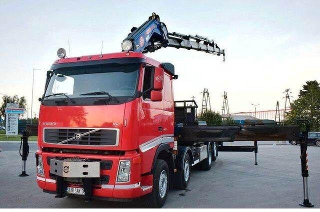 Volvo FH 400 8x2 PM 85 85027 KRAN cran - Camião de caixa aberta/ Plataforma, Camião grua: foto 1 Volvo FH 400 8x2 PM 85 85027 KRAN cran - Camião de caixa aberta/ Plataforma, Camião grua: foto 1