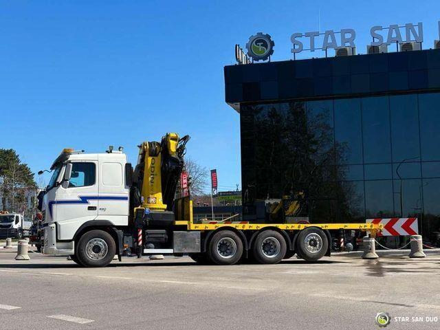 Volvo FH 520 8x4 HMF ODIN K6 EURO 5 FLY JIB Crane - Camião de caixa aberta/ Plataforma, Camião grua: foto 4 Volvo FH 520 8x4 HMF ODIN K6 EURO 5 FLY JIB Crane - Camião de caixa aberta/ Plataforma, Camião grua: foto 4