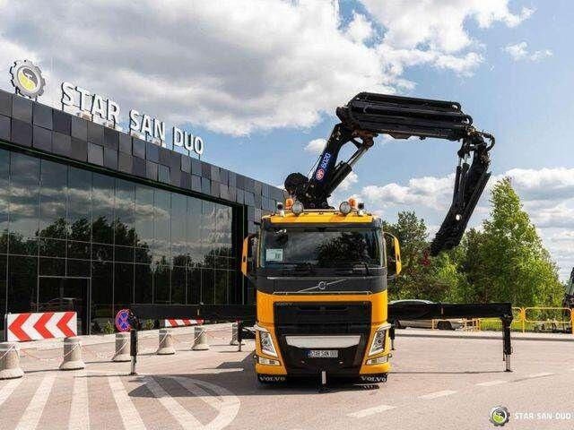 Volvo FH 540 8x4 HMF 6020 Fly Jib Winch - Camião de caixa aberta/ Plataforma, Camião grua: foto 3 Volvo FH 540 8x4 HMF 6020 Fly Jib Winch - Camião de caixa aberta/ Plataforma, Camião grua: foto 3