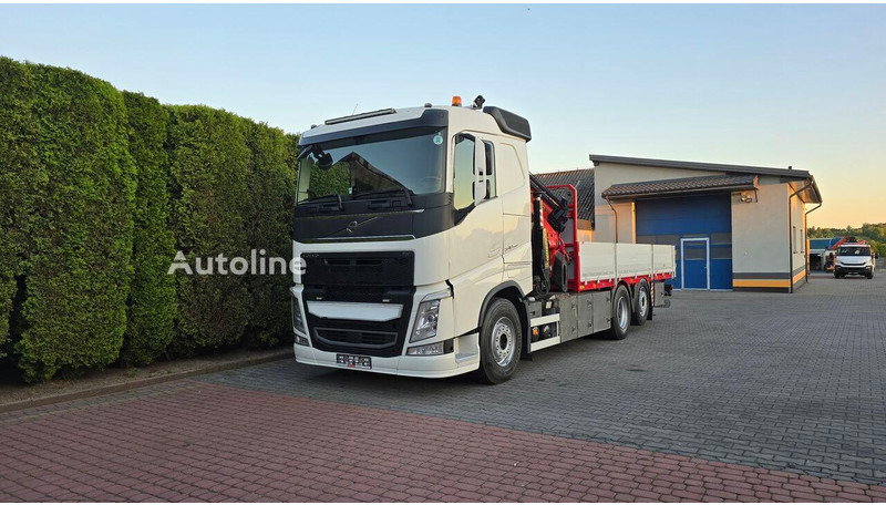 Volvo FH 540 - Flatbed+crane 6x2 - Camião de caixa aberta/ Plataforma, Camião grua: foto 1 Volvo FH 540 - Flatbed+crane 6x2 - Camião de caixa aberta/ Plataforma, Camião grua: foto 1