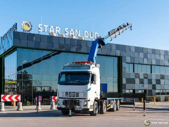 Volvo FH480 8x2 HMF 6020-OK6 Kran Crane 2016 - Camião de caixa aberta/ Plataforma, Camião grua: foto 1 Volvo FH480 8x2 HMF 6020-OK6 Kran Crane 2016 - Camião de caixa aberta/ Plataforma, Camião grua: foto 1