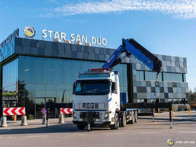 Volvo FH480 8x2 HMF 6020-OK6 Kran Crane 2016 - Camião de caixa aberta/ Plataforma, Camião grua: foto 4 Volvo FH480 8x2 HMF 6020-OK6 Kran Crane 2016 - Camião de caixa aberta/ Plataforma, Camião grua: foto 4