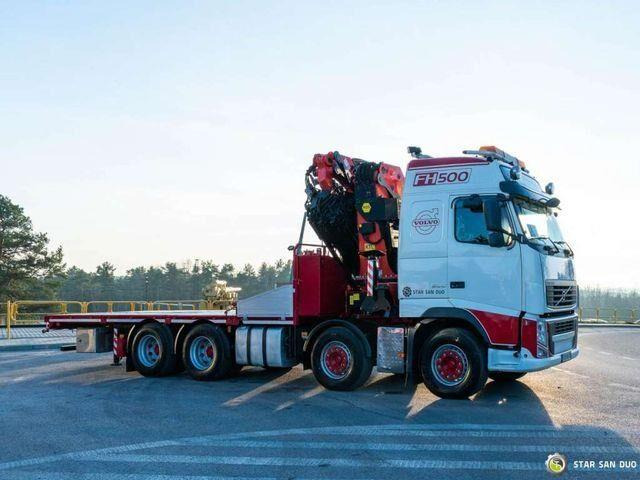 Volvo FH500 8x4 PALFINGER PK 60002 F Crane Tractor - Camião de caixa aberta/ Plataforma, Camião grua: foto 5 Volvo FH500 8x4 PALFINGER PK 60002 F Crane Tractor - Camião de caixa aberta/ Plataforma, Camião grua: foto 5