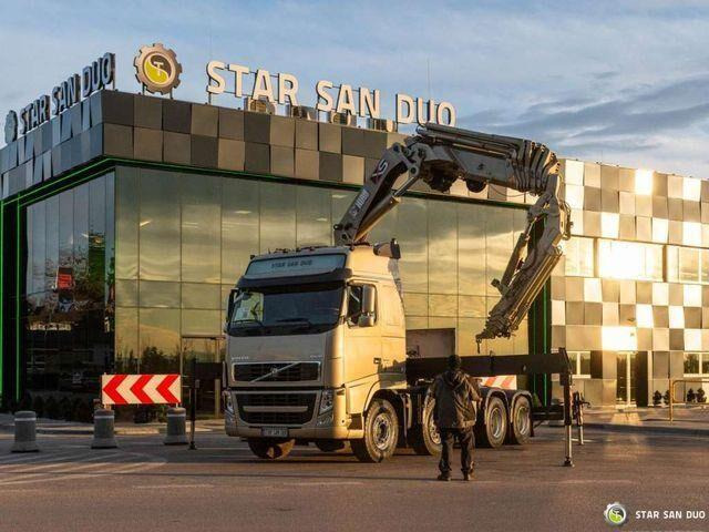 Volvo FH540 8x4 HIAB 477 E-6XS Crane Fly Jib Winch - Camião chassi, Camião grua: foto 5 Volvo FH540 8x4 HIAB 477 E-6XS Crane Fly Jib Winch - Camião chassi, Camião grua: foto 5