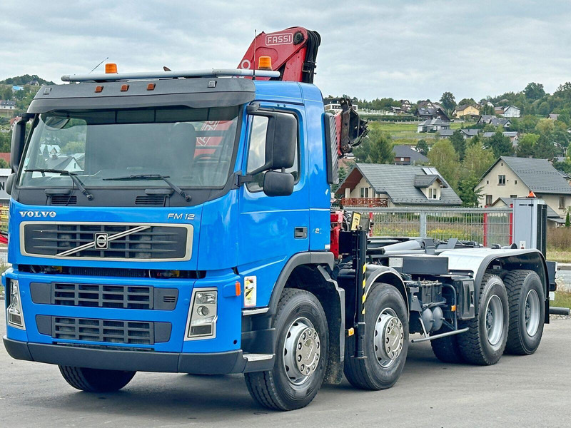 Volvo FM 12.420 * FASSI F150A.21 * 8x4 * TOP - Camião polibenne, Camião grua: foto 3 Volvo FM 12.420 * FASSI F150A.21 * 8x4 * TOP - Camião polibenne, Camião grua: foto 3