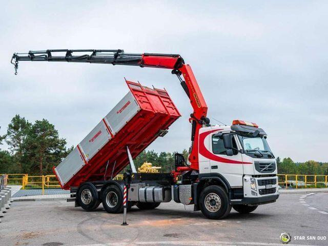 Volvo FM 410 6x2 PALFINGER PK 26002 EH Crane Tipper - Camião basculante, Camião grua: foto 2 Volvo FM 410 6x2 PALFINGER PK 26002 EH Crane Tipper - Camião basculante, Camião grua: foto 2