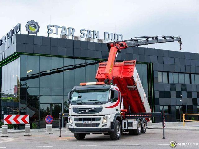 Volvo FM 410 6x2 PALFINGER PK 26002 EH Crane Tipper - Camião basculante, Camião grua: foto 1 Volvo FM 410 6x2 PALFINGER PK 26002 EH Crane Tipper - Camião basculante, Camião grua: foto 1