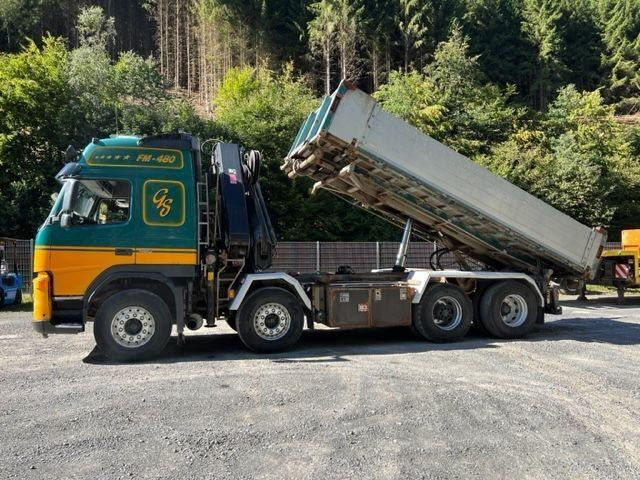 Volvo FM 480 + HIAB X-HIPRO 262 EP-5 - Camião basculante, Camião grua: foto 2 Volvo FM 480 + HIAB X-HIPRO 262 EP-5 - Camião basculante, Camião grua: foto 2