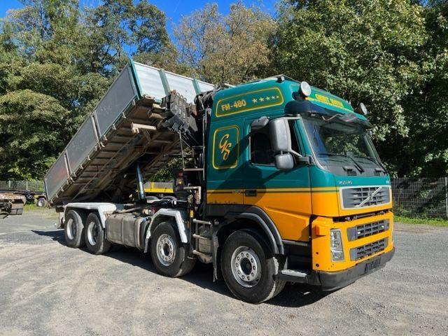 Volvo FM 480 + HIAB X-HIPRO 262 EP-5 - Camião basculante, Camião grua: foto 3 Volvo FM 480 + HIAB X-HIPRO 262 EP-5 - Camião basculante, Camião grua: foto 3