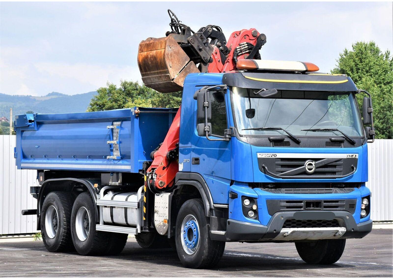 Volvo FMX 370 - Camião basculante, Camião grua: foto 4 Volvo FMX 370 - Camião basculante, Camião grua: foto 4