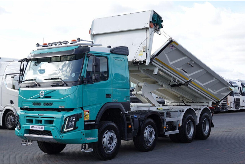 Volvo FMX 500 / 8x4 / HYDROBURTA / BORDMATIC / 2016 ROK / EURO 6 / PO - Camião basculante: foto 1 Volvo FMX 500 / 8x4 / HYDROBURTA / BORDMATIC / 2016 ROK / EURO 6 / PO - Camião basculante: foto 1
