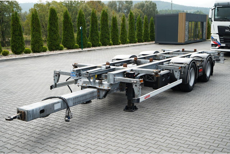 Wecon / NACZEPA PODKONTENEROWA / 2019 - Reboque transportador de contêineres/ Caixa móvel: foto 1 Wecon / NACZEPA PODKONTENEROWA / 2019 - Reboque transportador de contêineres/ Caixa móvel: foto 1