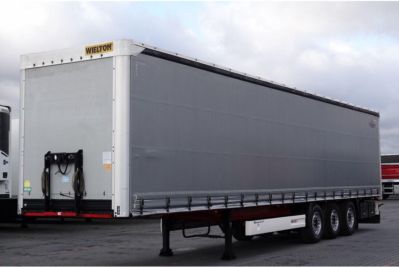 Wielton FIRANKA / MULDA DO STALI - 9 M / 2017 R / OŚ PODNOSZONA / COILM - Semi-reboque de lona: foto 1 Wielton FIRANKA / MULDA DO STALI - 9 M / 2017 R / OŚ PODNOSZONA / COILM - Semi-reboque de lona: foto 1
