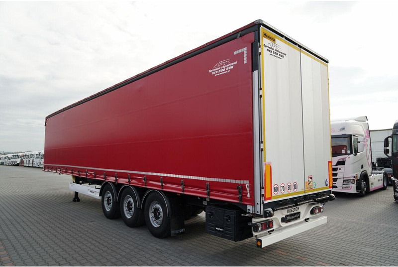 Wielton FIRANKA STANDARD / MULDA DO STALI - 9 M  / OŚ PODNOSZONA / SAF / - Semi-reboque de lona: foto 3 Wielton FIRANKA STANDARD / MULDA DO STALI - 9 M  / OŚ PODNOSZONA / SAF / - Semi-reboque de lona: foto 3