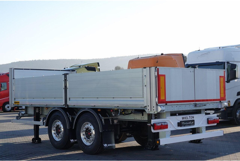 Wielton PRZYCZEPA BURTOWA / DO BUDOWLANKI / NOWA / DOSTĘPNA OD RĘKI / WA - Reboque plataforma/ Caixa aberta: foto 5 Wielton PRZYCZEPA BURTOWA / DO BUDOWLANKI / NOWA / DOSTĘPNA OD RĘKI / WA - Reboque plataforma/ Caixa aberta: foto 5