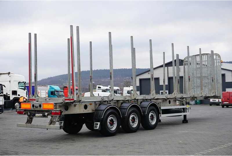 Zaslaw KŁONICOWA / DO DREWNA / WAGA 6 400 KG / OŚ PODNOSZONA - Reboque transporte de madeira: foto 5 Zaslaw KŁONICOWA / DO DREWNA / WAGA 6 400 KG / OŚ PODNOSZONA - Reboque transporte de madeira: foto 5