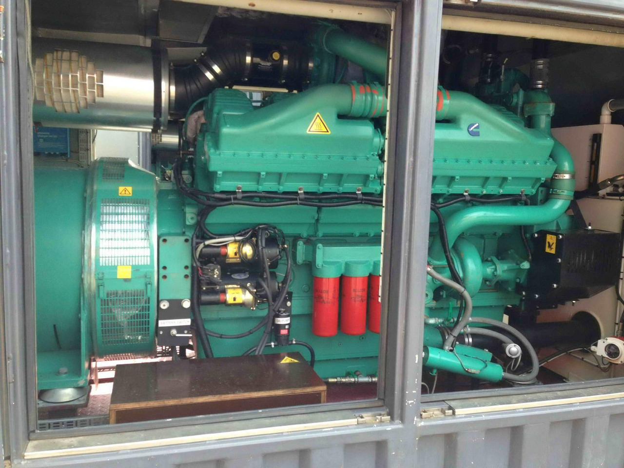Gerador elétrico Cummins Generator 1000 KW 1250 KVA powerd by QSK45-G4 Engine: foto 9