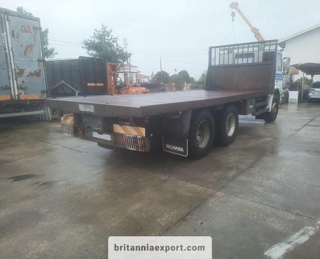 SCANIA P93H 280 6x2 10 Tyres Flatbed Truck – 26 Ton | On springs - Camião de caixa aberta/ Plataforma: foto 4 SCANIA P93H 280 6x2 10 Tyres Flatbed Truck – 26 Ton | On springs - Camião de caixa aberta/ Plataforma: foto 4
