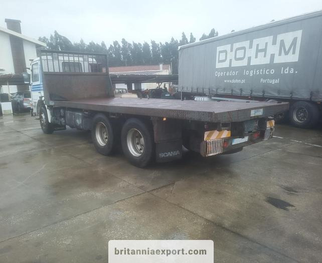 SCANIA P93H 280 6x2 10 Tyres Flatbed Truck – 26 Ton | On springs - Camião de caixa aberta/ Plataforma: foto 5 SCANIA P93H 280 6x2 10 Tyres Flatbed Truck – 26 Ton | On springs - Camião de caixa aberta/ Plataforma: foto 5