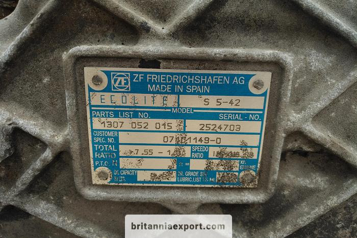 ZF Ecolite S5-42 Manual Gearbox – 5-Speed | Fits Nissan Atleon Trucks - Caixa de velocidade: foto 3 ZF Ecolite S5-42 Manual Gearbox – 5-Speed | Fits Nissan Atleon Trucks - Caixa de velocidade: foto 3