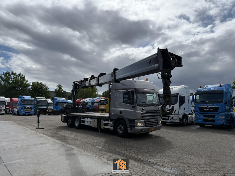 DAF FAN CF85 .460 - AUTOMATIC - EURO 5 - KRAN/CRANE HIAB 377 - Camião de caixa aberta/ Plataforma, Camião grua: foto 1 DAF FAN CF85 .460 - AUTOMATIC - EURO 5 - KRAN/CRANE HIAB 377 - Camião de caixa aberta/ Plataforma, Camião grua: foto 1