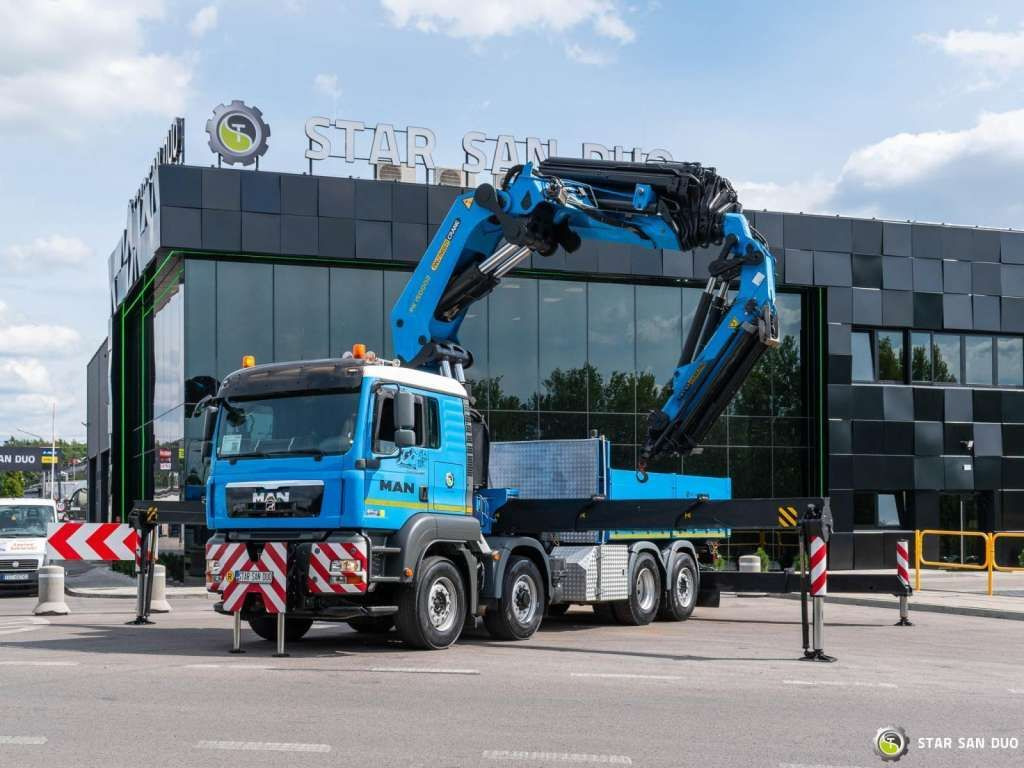 Camião grua MAN  TGA 35.480 8x4 H PALFINGER PK 150002 Crane Winc: foto 10