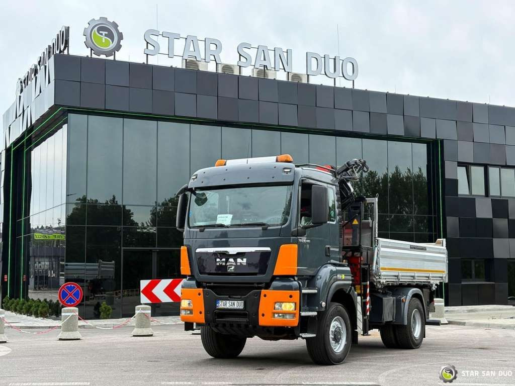 Camião basculante MAN  TGS 18.480  PALFINGER PK 16502 HDS Crane,Kipper MAN  TGS 18.480  PALFINGER PK 16502 HDS Crane,Kipper: foto 8