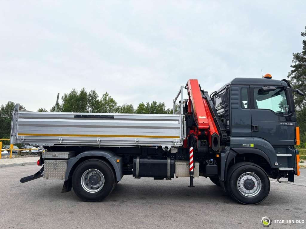 Camião basculante MAN  TGS 18.480  PALFINGER PK 16502 HDS Crane,Kipper MAN  TGS 18.480  PALFINGER PK 16502 HDS Crane,Kipper: foto 7