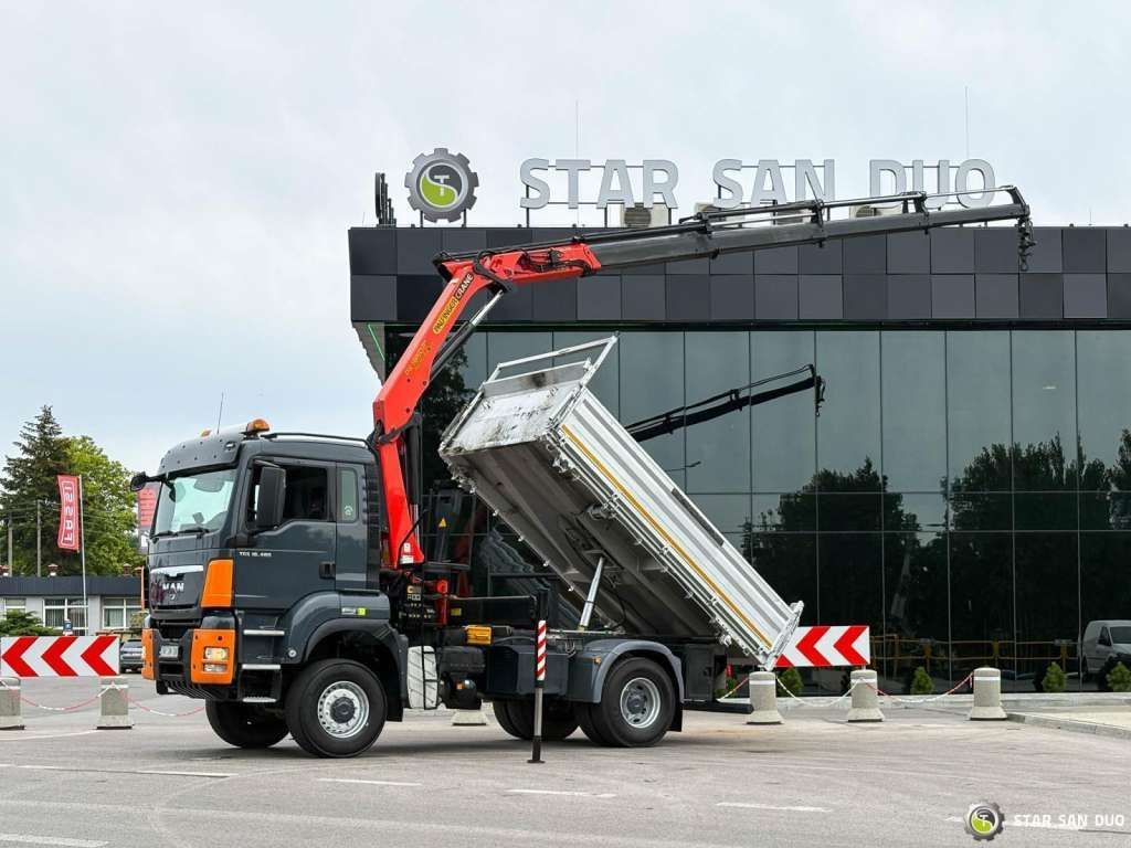 Camião basculante MAN  TGS 18.480  PALFINGER PK 16502 HDS Crane,Kipper MAN  TGS 18.480  PALFINGER PK 16502 HDS Crane,Kipper: foto 5