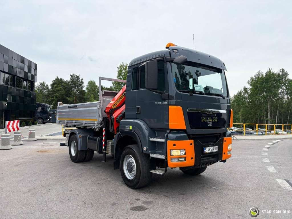 Camião basculante MAN  TGS 18.480  PALFINGER PK 16502 HDS Crane,Kipper MAN  TGS 18.480  PALFINGER PK 16502 HDS Crane,Kipper: foto 10