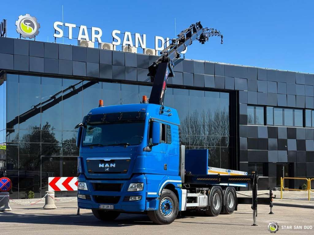 MAN TGS 33.480 6x4 HIAB 377E-5 HIPRO Crane - Camião grua: foto 4 MAN TGS 33.480 6x4 HIAB 377E-5 HIPRO Crane - Camião grua: foto 4