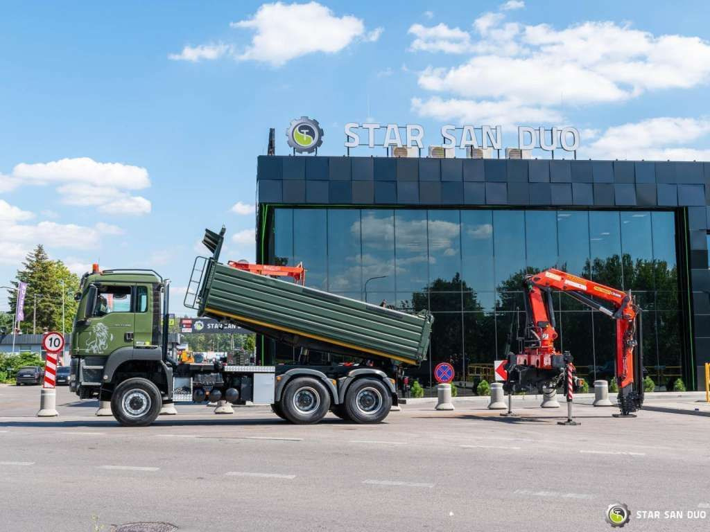 MAN TGS 35.480 PALFINGER PK 20002 HDS Grapple Tippe - Camião basculante: foto 4 MAN TGS 35.480 PALFINGER PK 20002 HDS Grapple Tippe - Camião basculante: foto 4