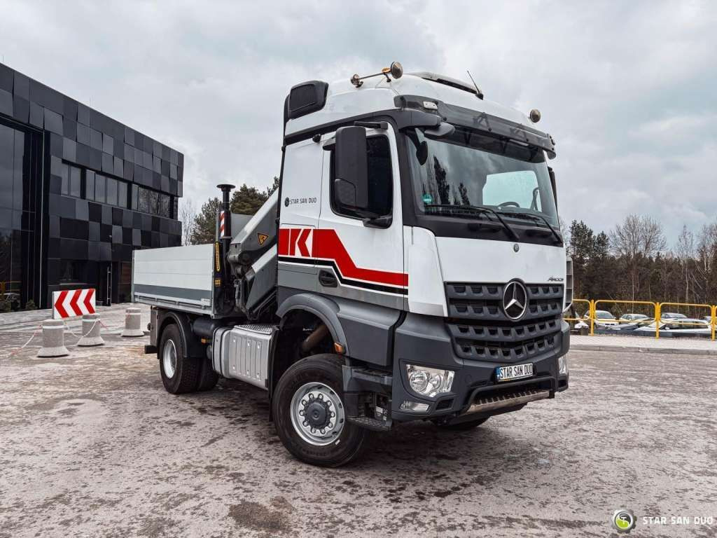 Mercedes-Benz AROCS 1851 4x4 PALFINGER PK 20002 Crane Kran - Camião grua: foto 5 Mercedes-Benz AROCS 1851 4x4 PALFINGER PK 20002 Crane Kran - Camião grua: foto 5