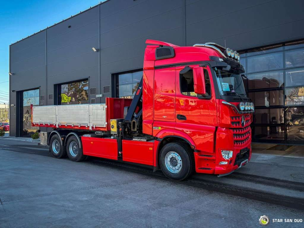 Camião grua novo Mercedes-Benz  AROCS 3358L 6x4 HIAB 192X-HIPRO E-6 Crane Kippe: foto 8