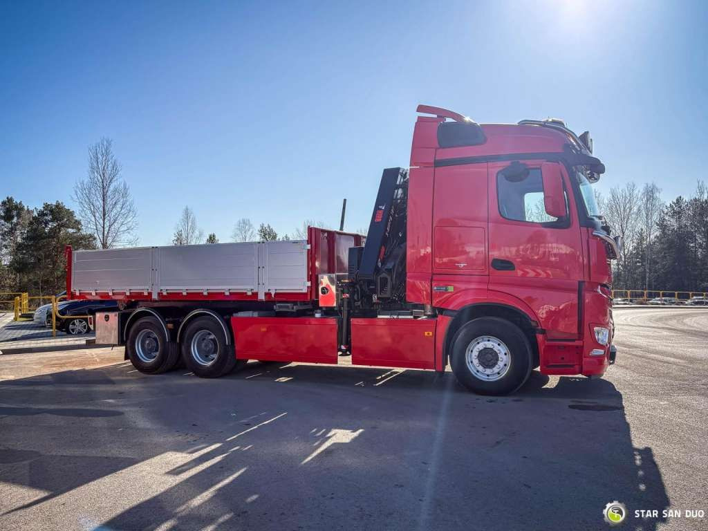 Camião grua novo Mercedes-Benz  AROCS 3358L 6x4 HIAB 192X-HIPRO E-6 Crane Kippe: foto 10