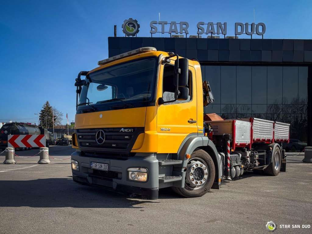 Mercedes-Benz AXOR 1824 4x2 HMF 975 HDS Crane Rotator Kipper Mercedes-Benz AXOR 1824 4x2 HMF 975 HDS Crane Rotator Kipper - Camião basculante: foto 3 Mercedes-Benz AXOR 1824 4x2 HMF 975 HDS Crane Rotator Kipper Mercedes-Benz AXOR 1824 4x2 HMF 975 HDS Crane Rotator Kipper - Camião basculante: foto 3