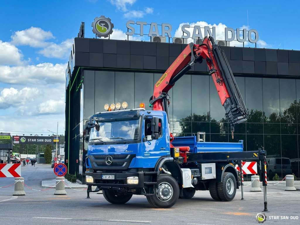 Mercedes-Benz AXOR 1833 4x4 Palfinger PK 22002 EH Crane Winch - Camião basculante: foto 5 Mercedes-Benz AXOR 1833 4x4 Palfinger PK 22002 EH Crane Winch - Camião basculante: foto 5