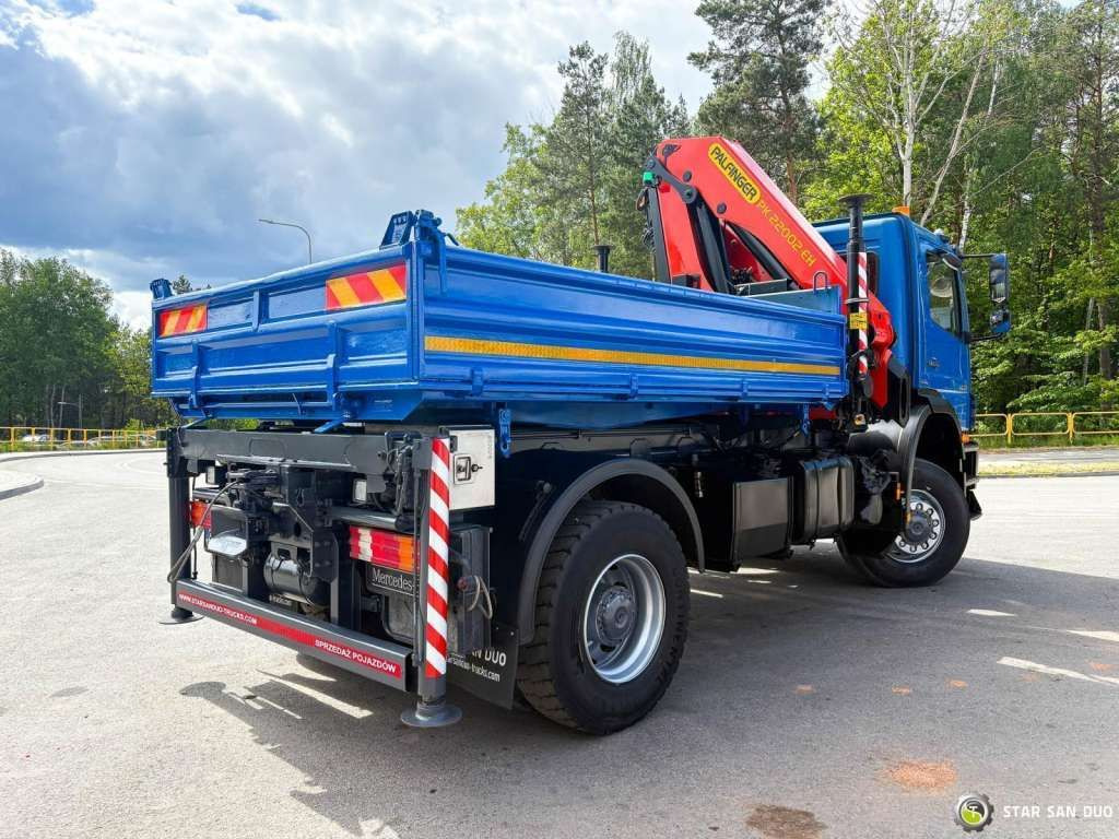 Camião basculante Mercedes-Benz  AXOR 1833 4x4 Palfinger PK 22002 EH Crane Winch: foto 7