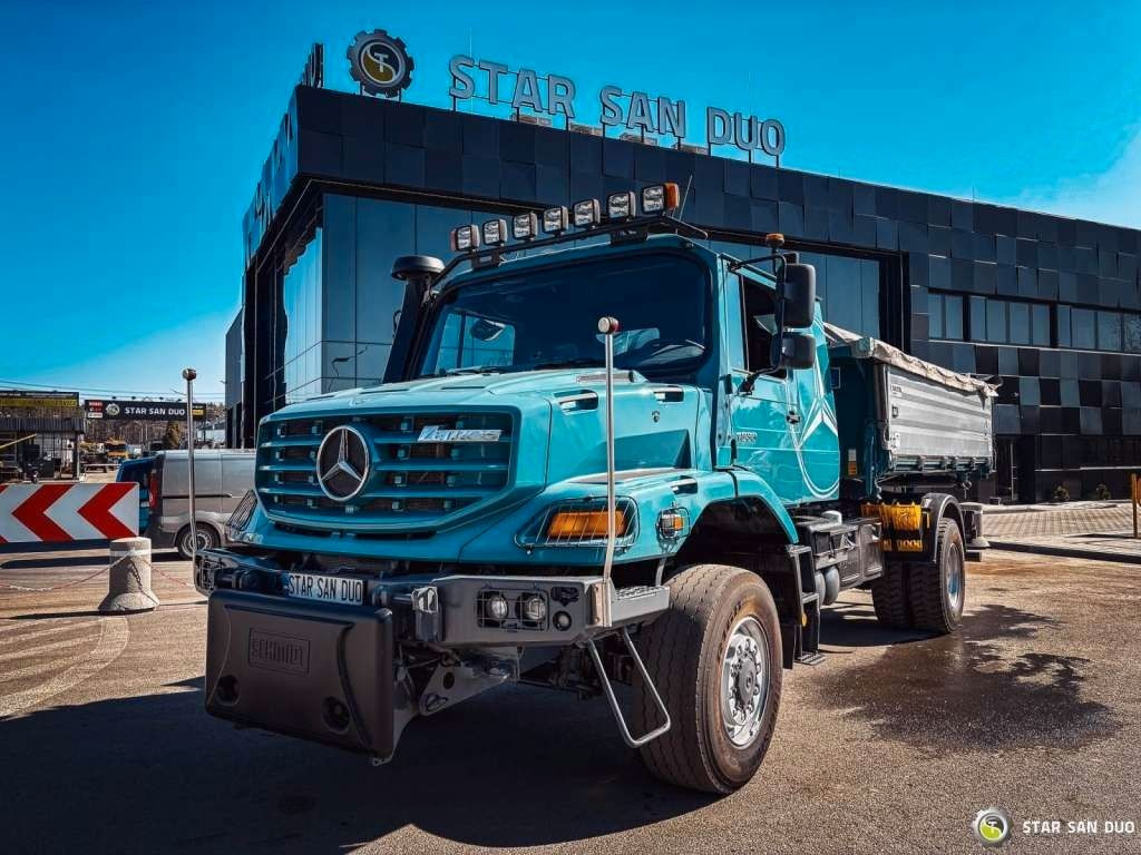 Camião chassi Mercedes-Benz Zetros 1833 4x4 Kipper Camper Chassis: foto 10