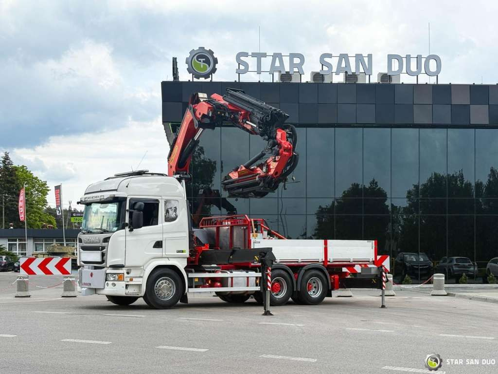 Scania G490 6x2 Palfinger PK 53002 SH Fly Jib Basket - Camião grua: foto 1 Scania G490 6x2 Palfinger PK 53002 SH Fly Jib Basket - Camião grua: foto 1