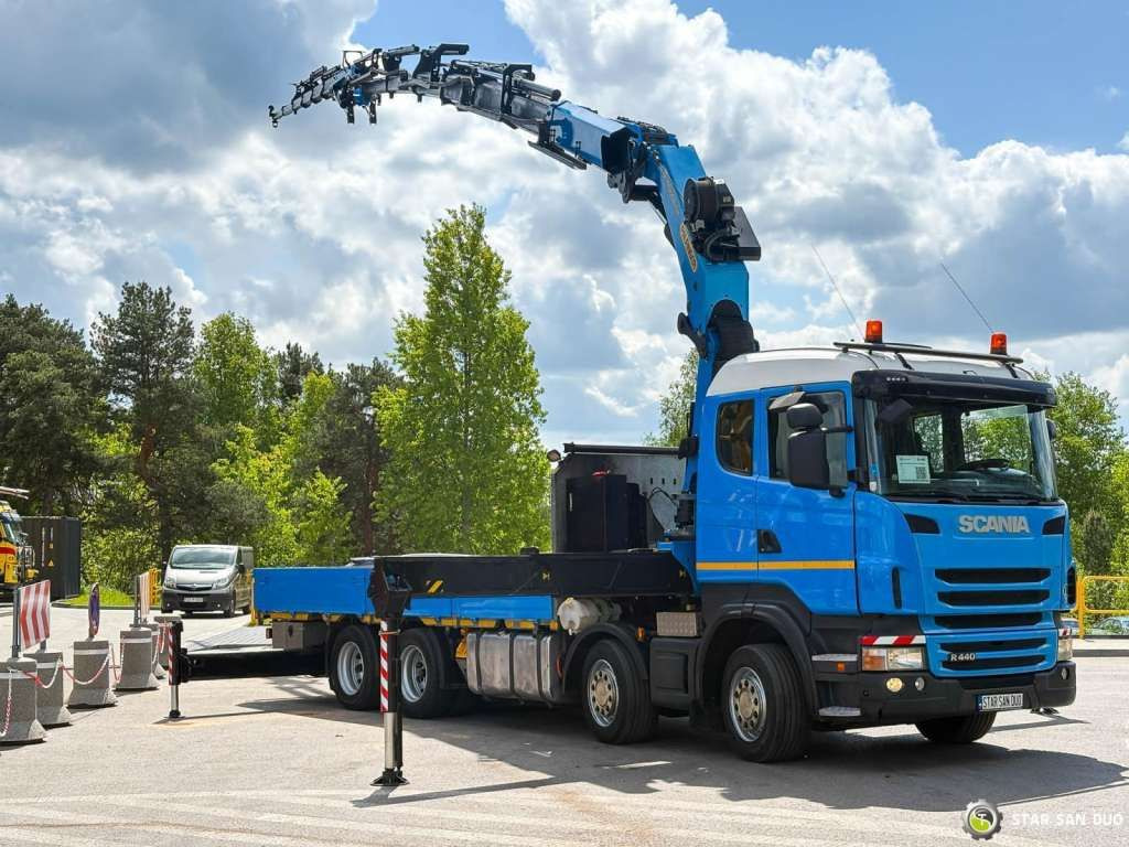 Scania R440 8x4 Palfinger PK50002 FLY JIB Crane Winch - Camião grua: foto 2 Scania R440 8x4 Palfinger PK50002 FLY JIB Crane Winch - Camião grua: foto 2