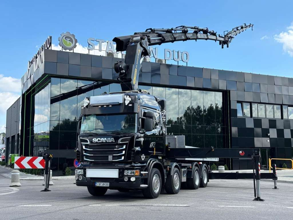 Scania R560 8x2 PALFINGER PK 92002 SH Fly Jib Winch 5t - Camião grua: foto 4 Scania R560 8x2 PALFINGER PK 92002 SH Fly Jib Winch 5t - Camião grua: foto 4