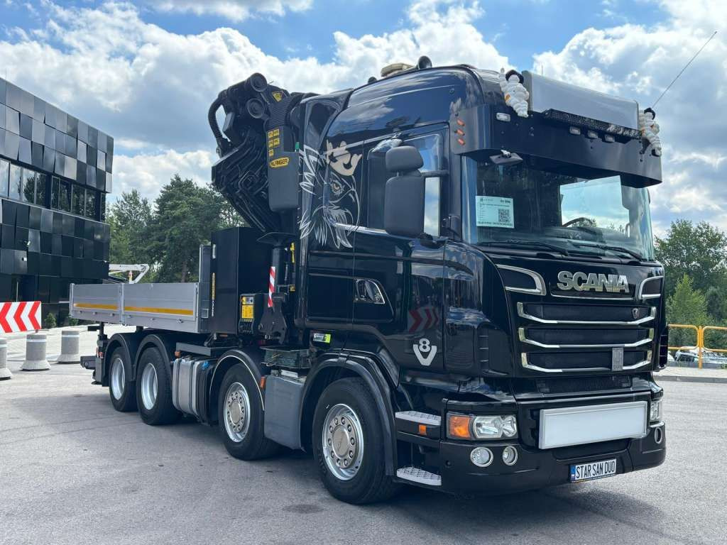 Scania R560 8x2 PALFINGER PK 92002 SH Fly Jib Winch 5t - Camião grua: foto 3 Scania R560 8x2 PALFINGER PK 92002 SH Fly Jib Winch 5t - Camião grua: foto 3