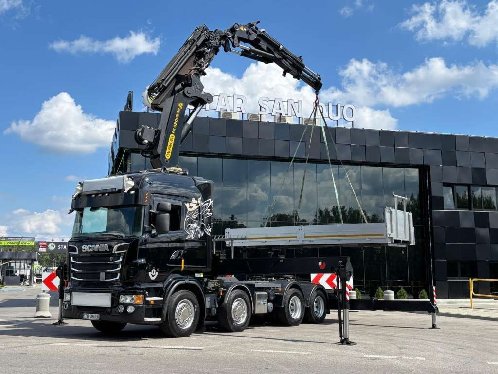 Scania R560 8x2 PALFINGER PK 92002 SH Fly Jib Winch 5t - Camião grua: foto 2 Scania R560 8x2 PALFINGER PK 92002 SH Fly Jib Winch 5t - Camião grua: foto 2