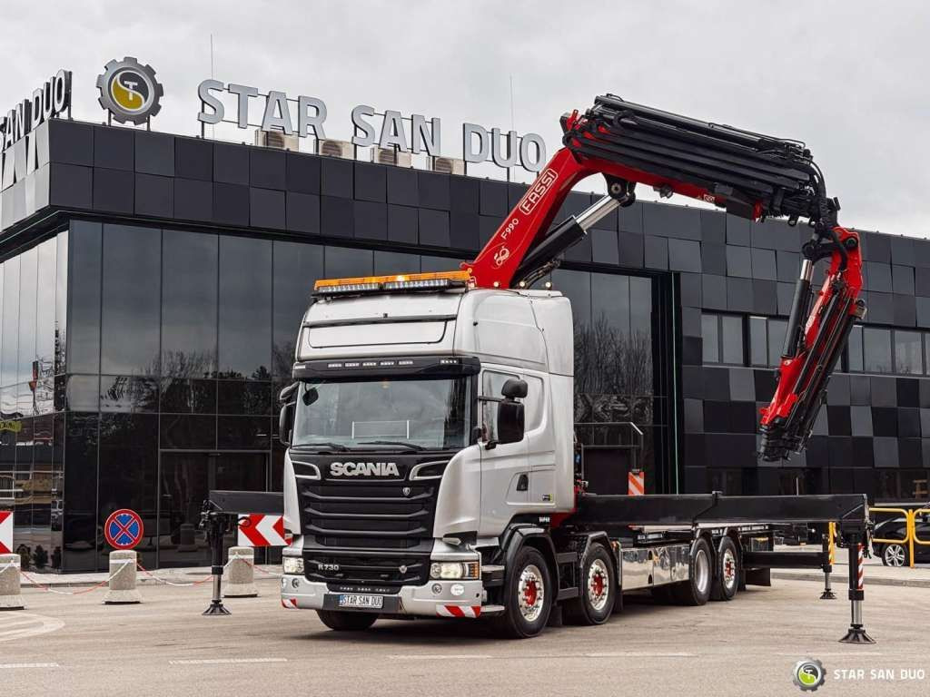 Scania R730 8x2 Fassi F990 Fly Jib 30m Crane Euro 6 - Camião grua: foto 2 Scania R730 8x2 Fassi F990 Fly Jib 30m Crane Euro 6 - Camião grua: foto 2