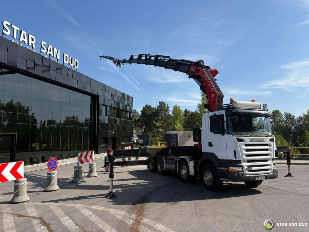 Scania R420 8x4 FASSI F1300 AXP Crane FLY JIB Euro 4 - Tractor: foto 2 Scania R420 8x4 FASSI F1300 AXP Crane FLY JIB Euro 4 - Tractor: foto 2