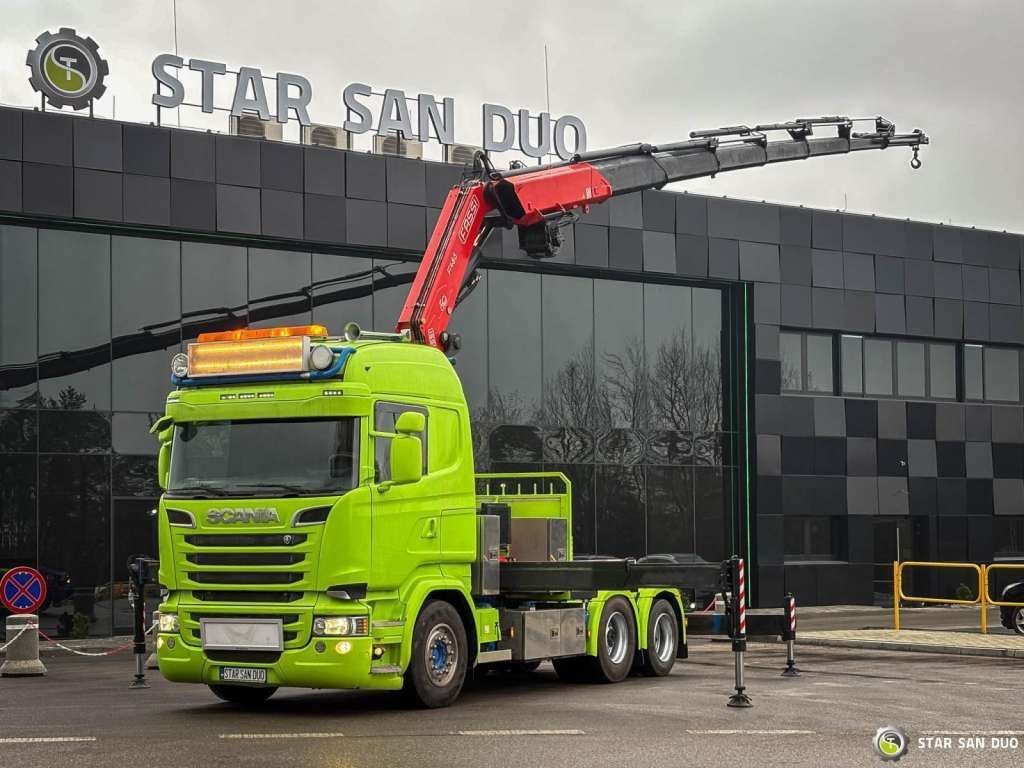 Scania R520 6x2 Fassi F485 Crane Kran Winch Euro 6 Scania R520 6x2 Fassi F485 Crane Kran Winch Euro 6 - Tractor: foto 1 Scania R520 6x2 Fassi F485 Crane Kran Winch Euro 6 Scania R520 6x2 Fassi F485 Crane Kran Winch Euro 6 - Tractor: foto 1